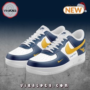 Custom West Virginia Football Air Force 1 Sneakers