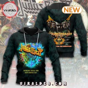 Judas Priest 55th Anniversary Memories Hoodie