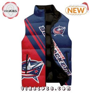 NHL Columbus Blue Jackets Sleeveless Puffer Jacket