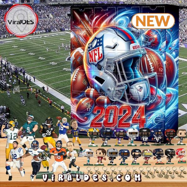 Advent Calendar NFL Christmas Gifts – The One With 24 Little Doors