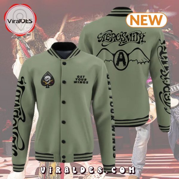 Aerosmith Get Your Wings Baseball Jacket