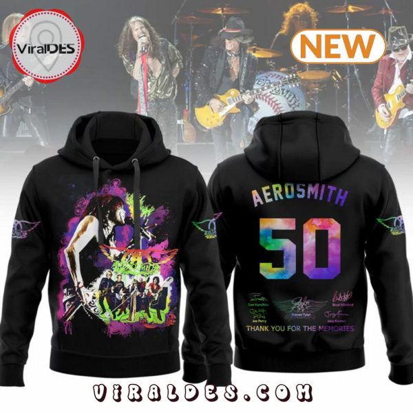 Aerosmith Thank You For The Memories Hoodie