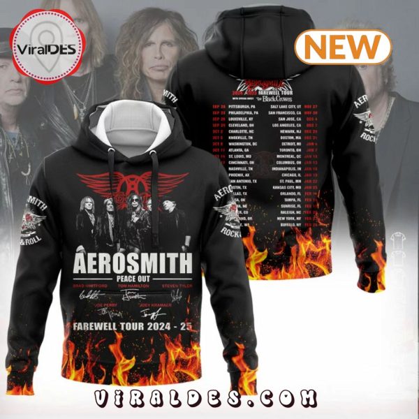 Aerosmith Tour 2024-2025 Hoodie