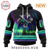 AHL Bakersfield Condors Special Northern Lights Hoodie