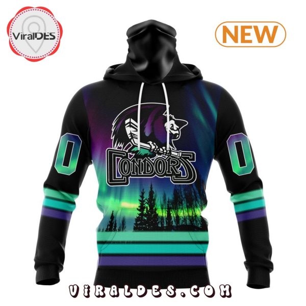 AHL Bakersfield Condors Special Northern Lights Hoodie