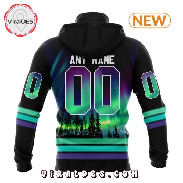 AHL Bakersfield Condors Special Northern Lights Hoodie