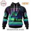 AHL Bridgeport Islanders Special Northern Lights Hoodie