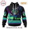 AHL Cleveland Monsters Special Northern Lights Hoodie