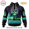 AHL Cleveland Monsters Special Northern Lights Hoodie