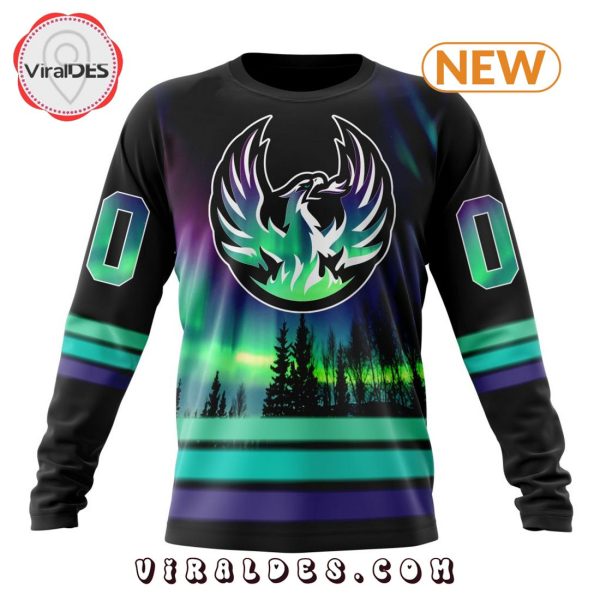 AHL Coachella Valley Firebirds Special Northern Lights Hoodie