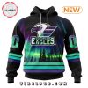 AHL Coachella Valley Firebirds Special Northern Lights Hoodie