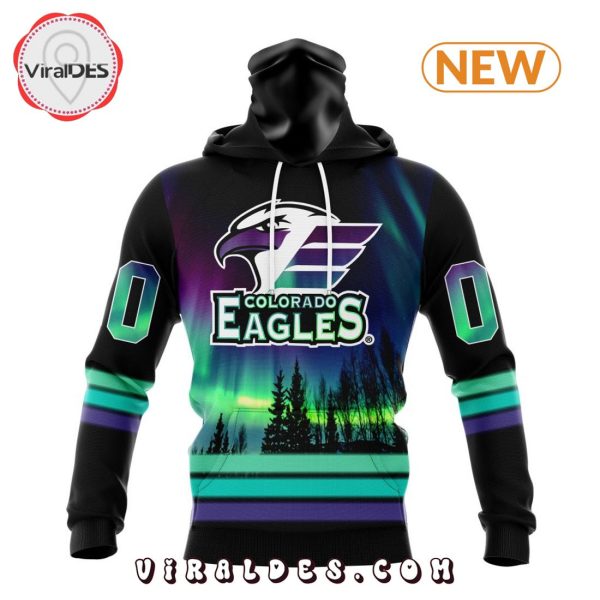 AHL Colorado Eagles Special Northern Lights Hoodie