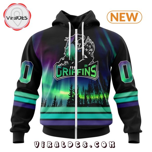 AHL Grand Rapids Griffins Special Northern Lights Hoodie