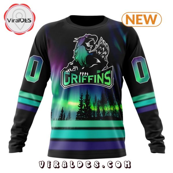 AHL Grand Rapids Griffins Special Northern Lights Hoodie