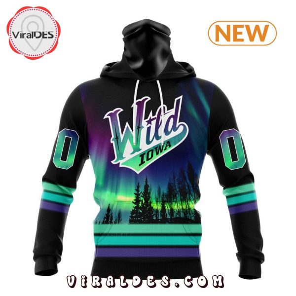 AHL Iowa Wild Special Northern Lights Hoodie