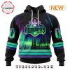 AHL Ontario Reign Special Northern Lights Hoodie