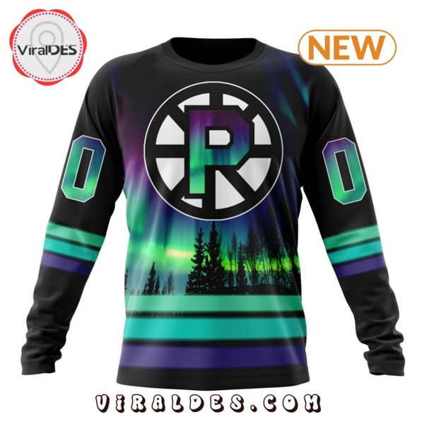 AHL Providence Bruins Special Northern Lights Hoodie