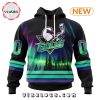 AHL San Jose Barracuda Special Northern Lights Hoodie