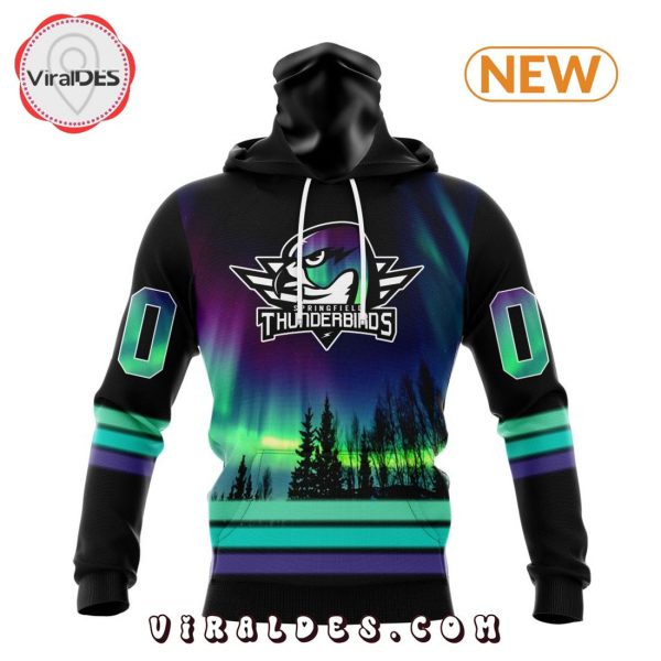 AHL Springfield Thunderbirds Special Northern Lights Hoodie