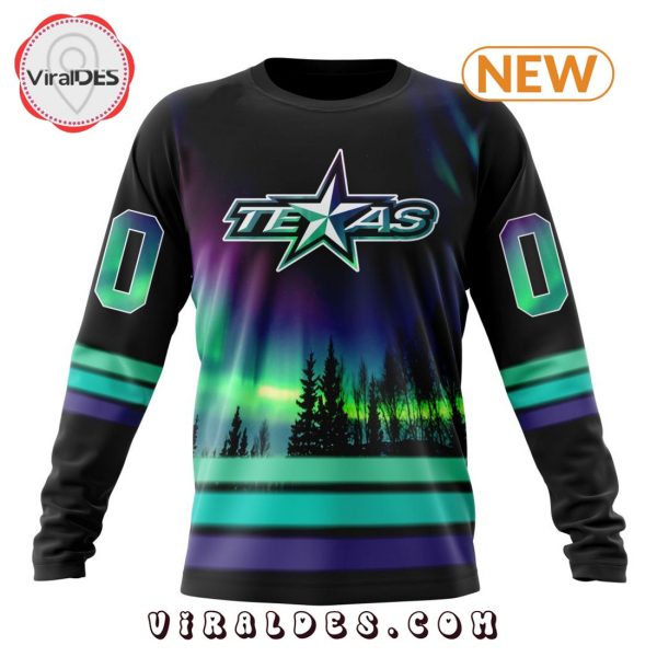 AHL Texas Stars Special Northern Lights Hoodie