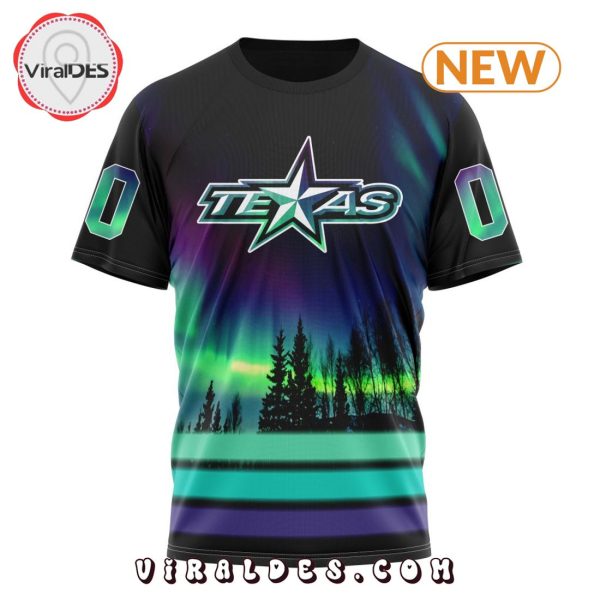 AHL Texas Stars Special Northern Lights Hoodie