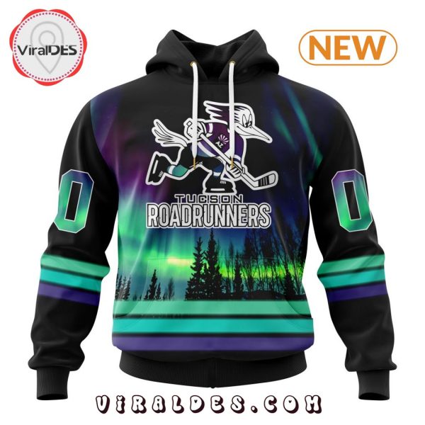 AHL Tucson Roadrunners Special Northern Lights Hoodie