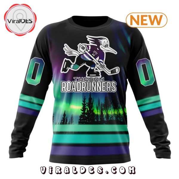 AHL Tucson Roadrunners Special Northern Lights Hoodie