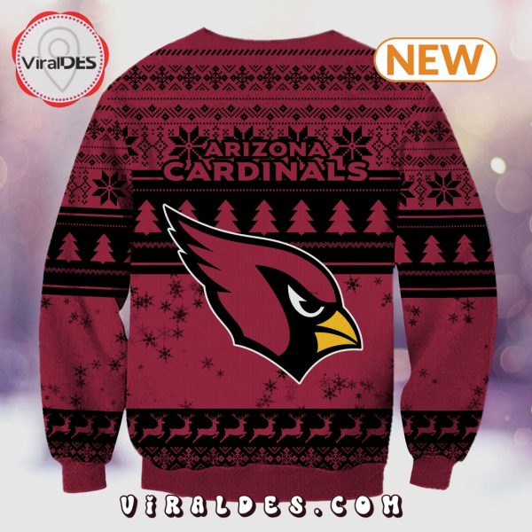 Arizona Cardinals Christmas Grinch Knitted Sweater