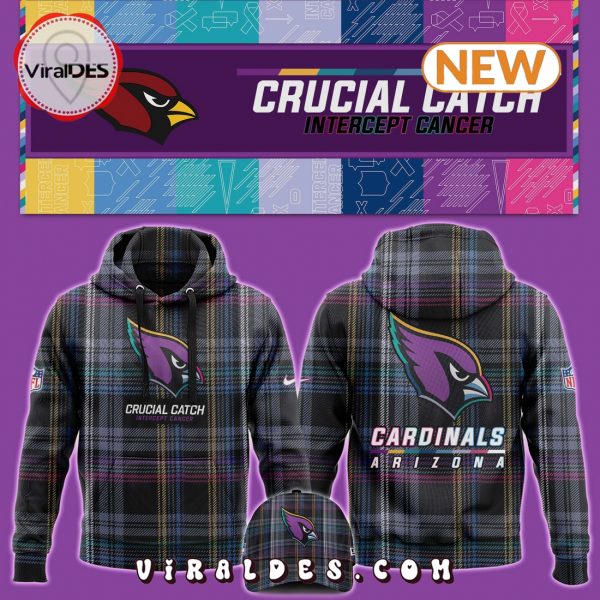 Arizona Cardinals Crucial Catch Hoodie, Jogger, Cap