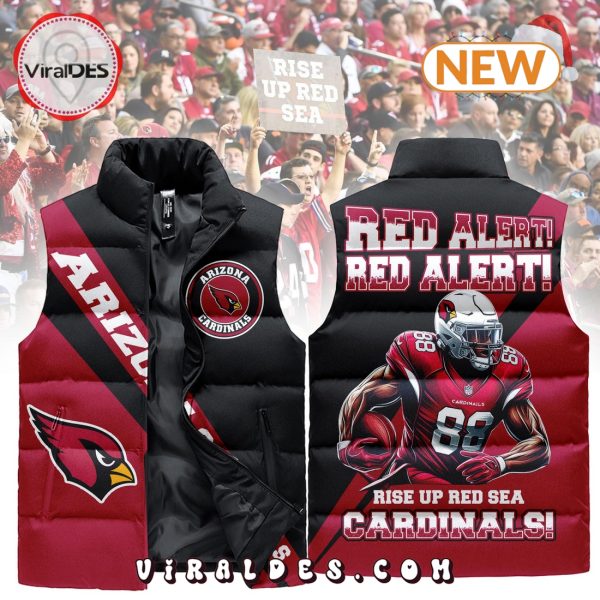 Arizona Cardinals Sleeveless Puffer Jacket