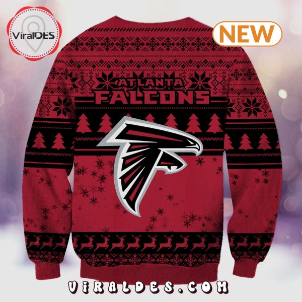 Atlanta Falcons Christmas Grinch Knitted Sweater