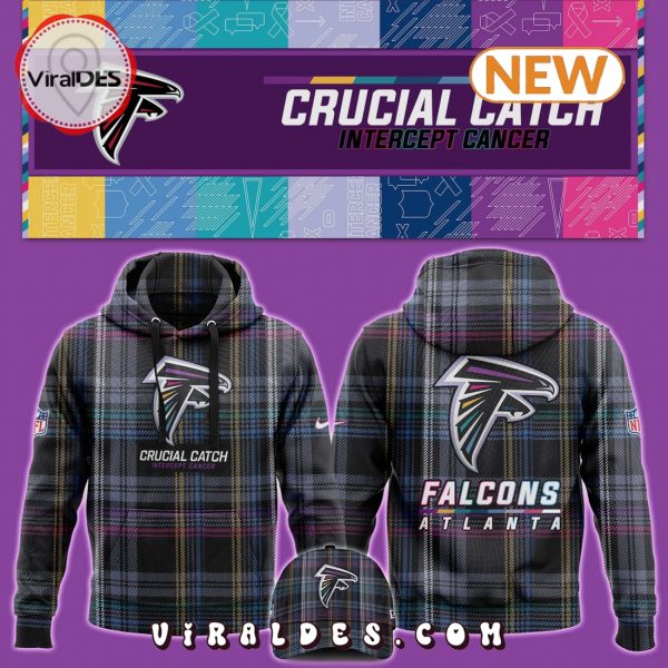 Atlanta Falcons Crucial Catch Hoodie, Jogger, Cap