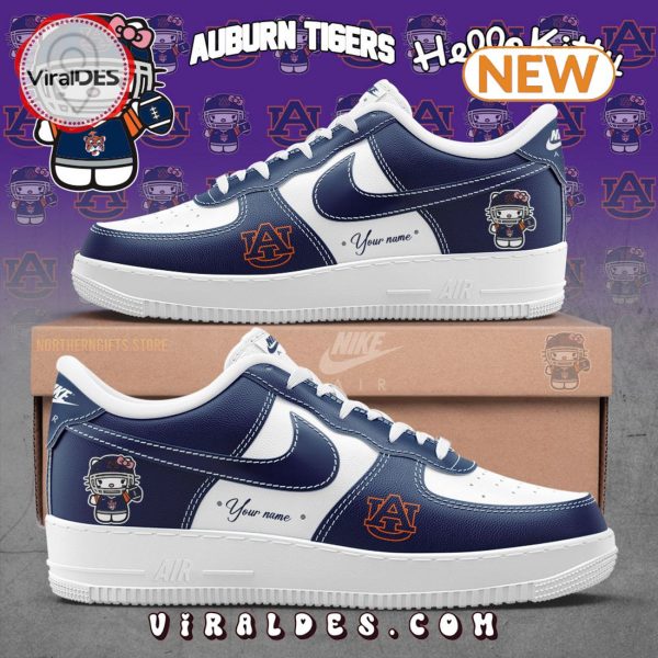 Auburn Football x Hello Kitty Custom Air Force 1