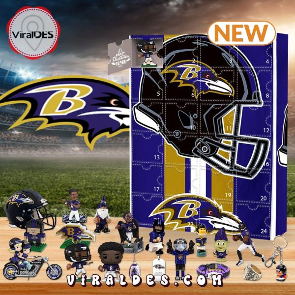 Baltimore Ravens Advent Calendar, NFL Gifts