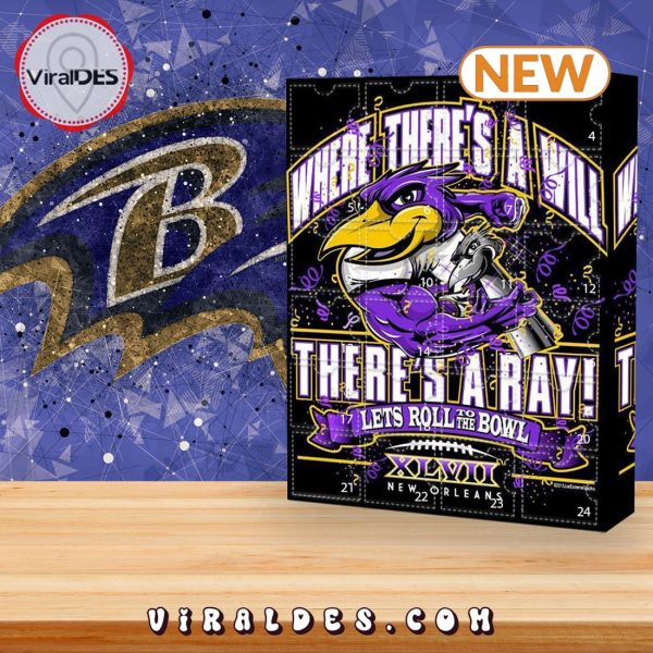 Baltimore Ravens Advent Calendar – The One With 24 Little Doors