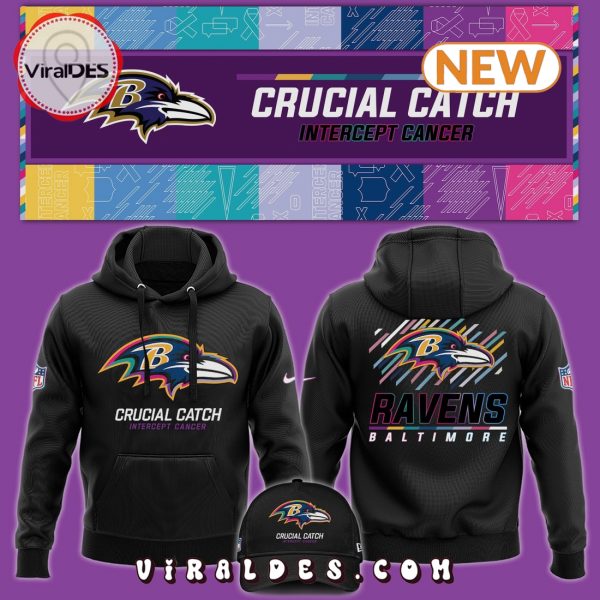 Baltimore Ravens NFL Crucial Catch Hoodie, Jogger, Cap