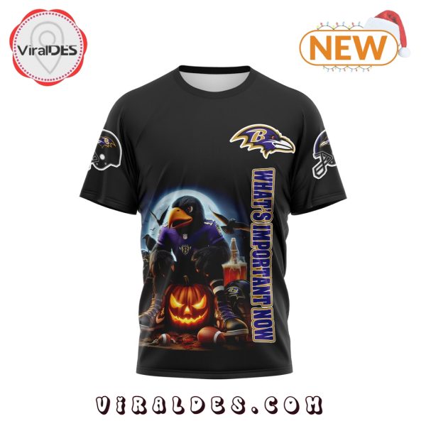 Baltimore Ravens Play Like A Raven Halloween Shirt