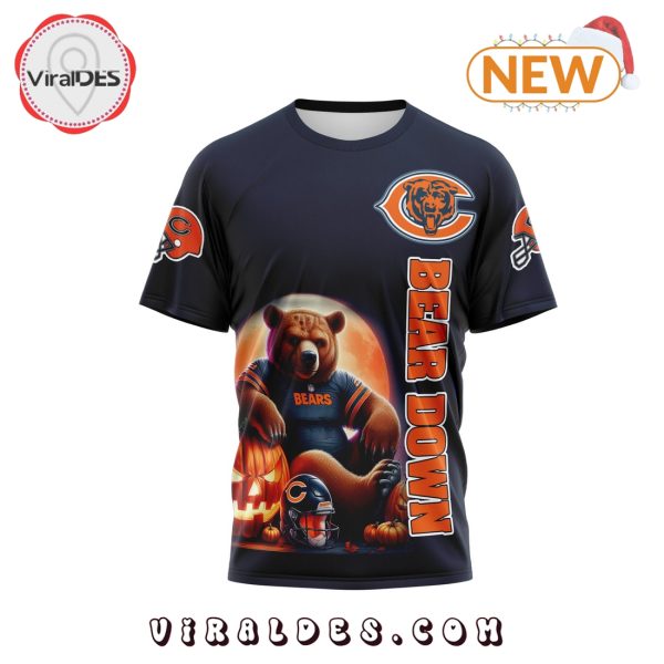 Bear Down Chicago Bears Pumpkin Shirt