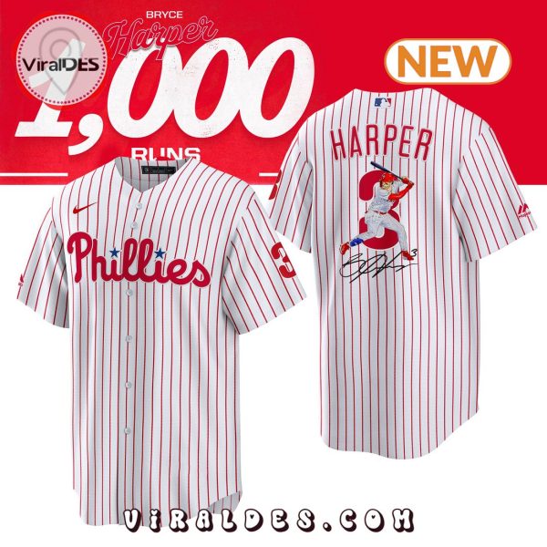 Bryce Harper x Philadelphia Phillies Baseball Jersey