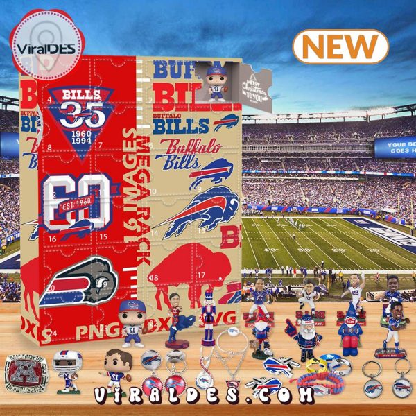 Buffalo Bills Advent Calendar, NFL Gits