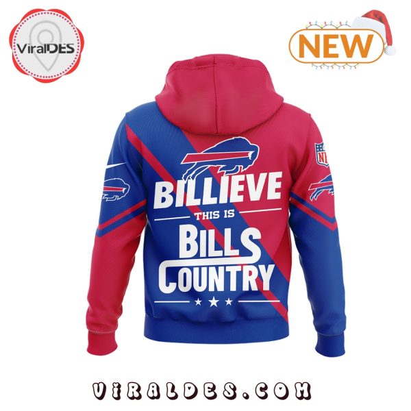 Buffalo Bills Billieve This Is Bills Country Hoodie