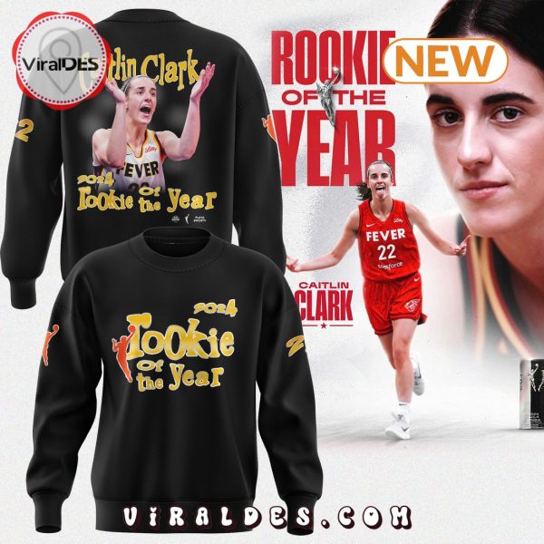 Caitlin Clark WNBA’s 2024 Rookie Sweatshirt