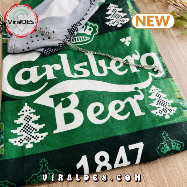 Carlsberg Beer Ugly Christmas Sweater