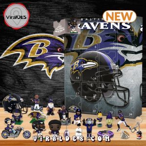 2024 Advent Calendar Baltimore Ravens NFL