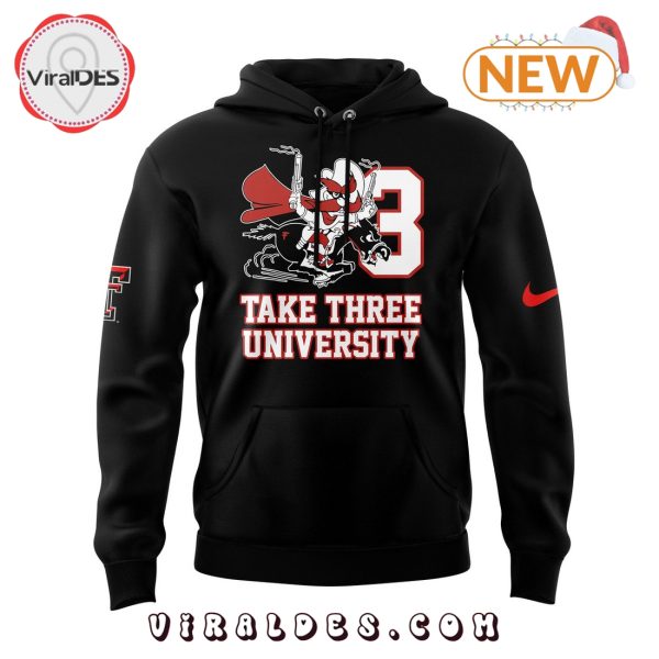 Coach Texas Tech Football Black Hoodie