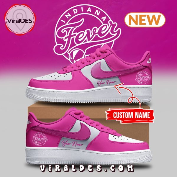 Custom Caitlin Clark Indiana Fever Pink Air Force 1