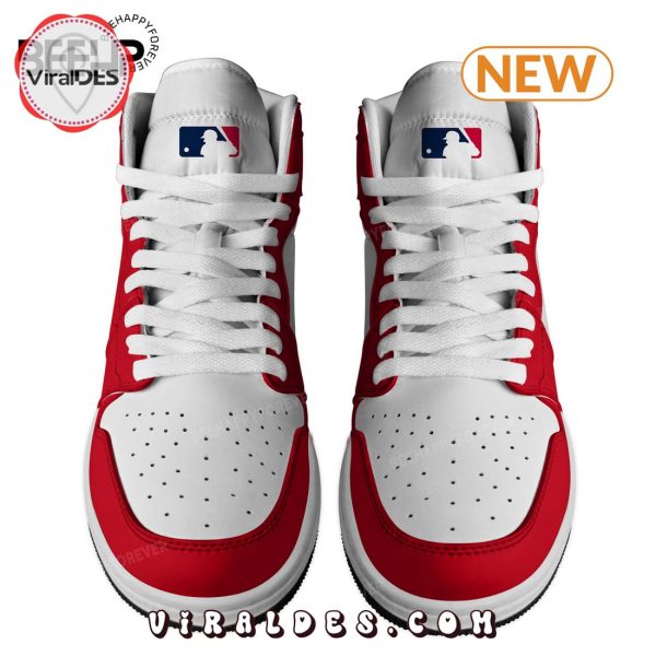 Custom Cincinnati Reds Air Jordan 1 Hightop Sneaker