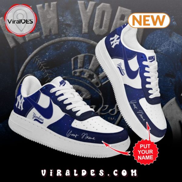 Custom New York Yankees Air Force 1 Sneaker