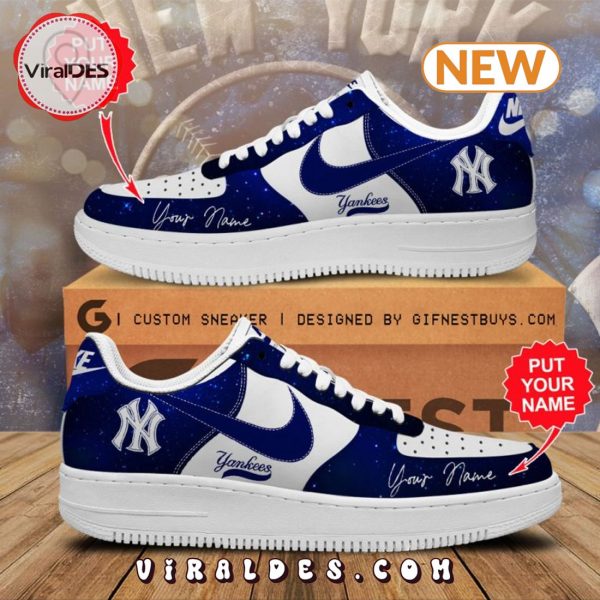 Custom New York Yankees Air Force 1 Sneaker