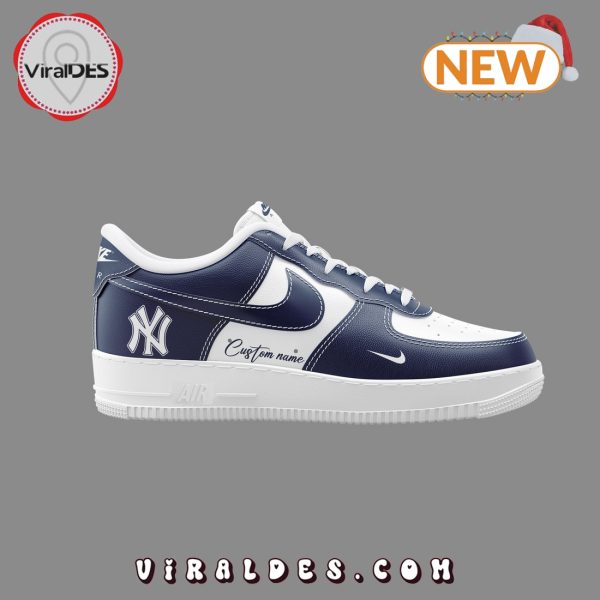 Custom New York Yankees Fan Gifts Air Force 1 Sneakers